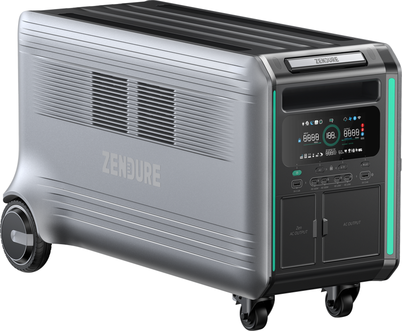 Zendure SuperBase Battery V6400 + 400W Solar Panel Bundle