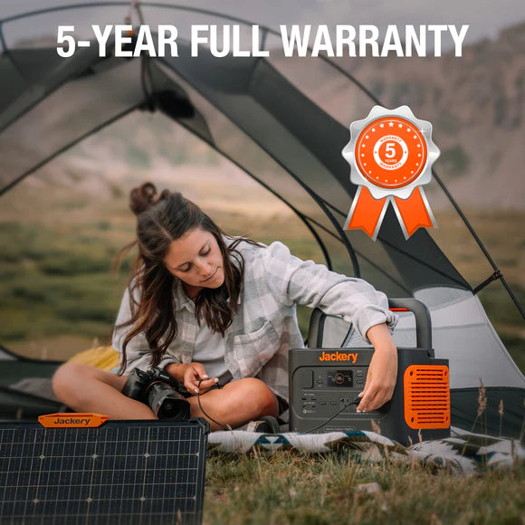 Jackery Solar Saga 80W 80W solar panel to recharge Jackery power station