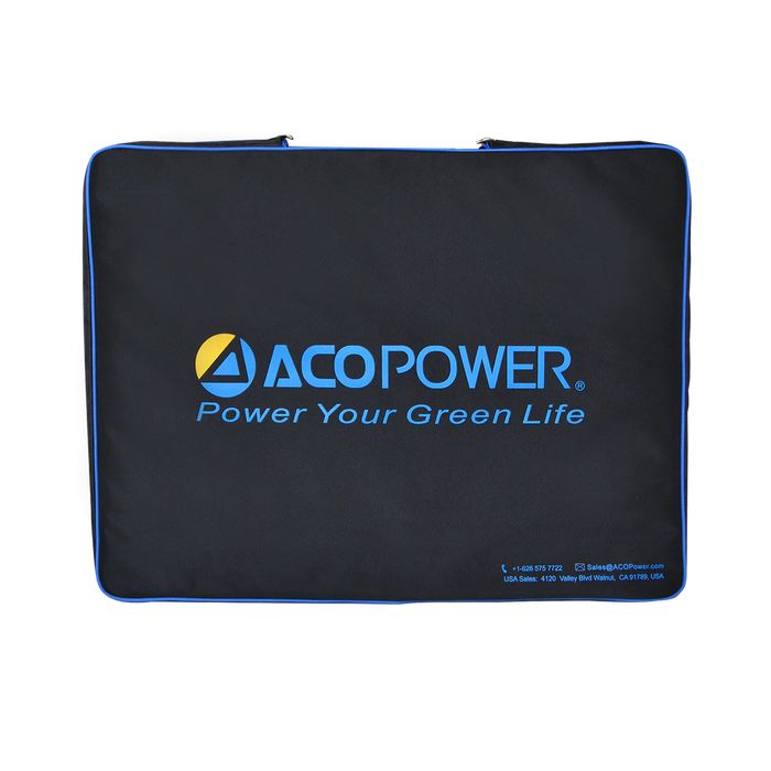 ACOPower Plk 120W Portable Solar Panel Kit, Lightweight Briefcase with 20A Charge Controller