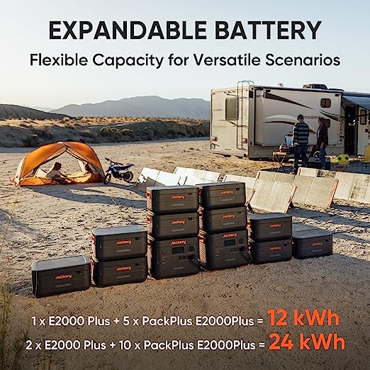 Jackery Explorer Kit 4kWh 1*E2000Plus+1* E2000Plus Battery Pack