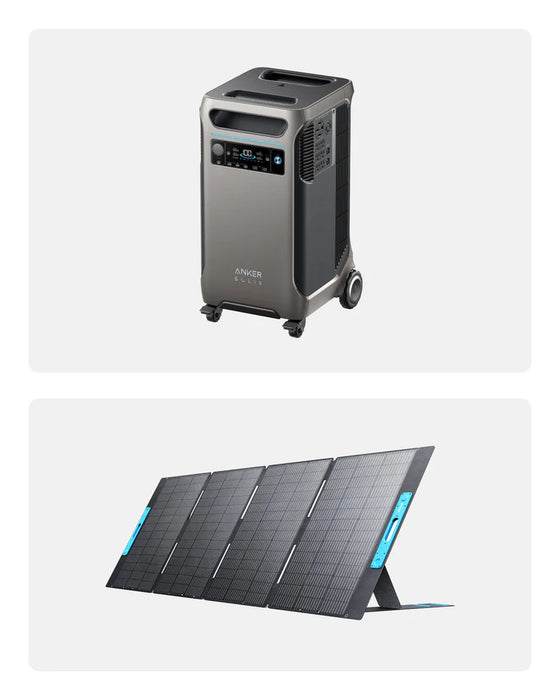 Anker SOLIX F3800 Solar Generator + 400W Solar Panel