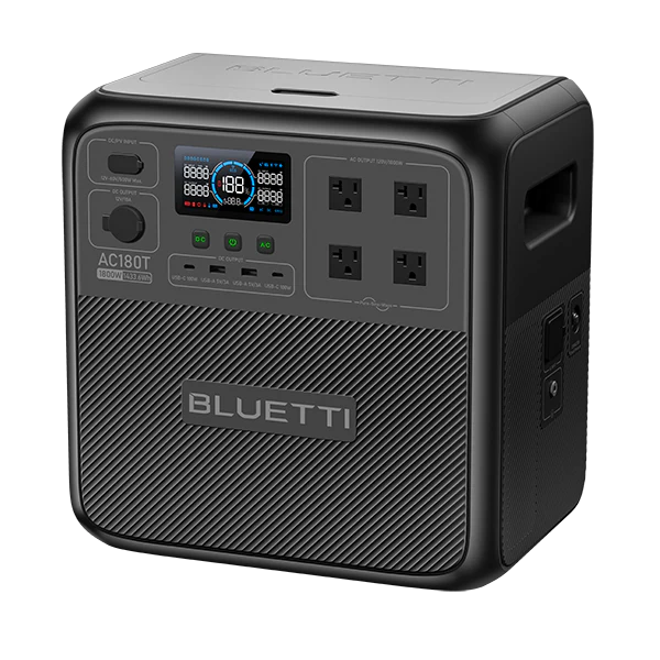 BLUETTI AC180T Portable Power Station | 1,800W,1433Wh