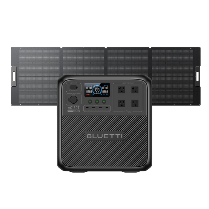 BLUETTI AC180T Portable Power Station | 1,800W,1433Wh