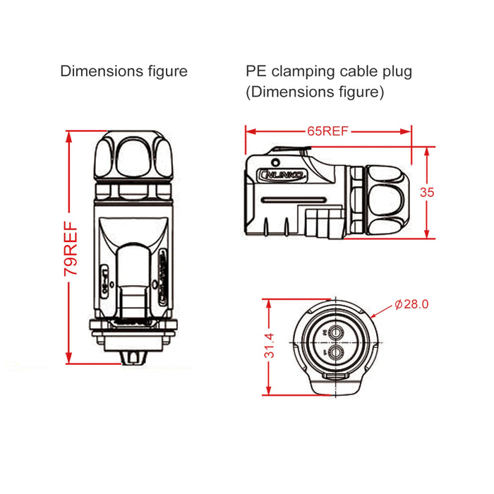 ACOPOWER SAE to Furrion /CNLinko Adapter