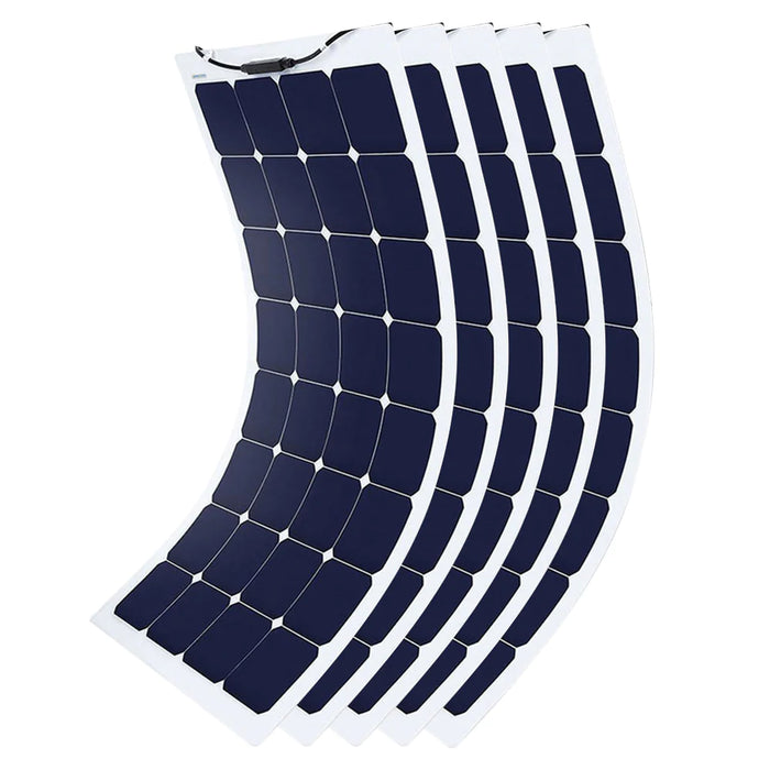 ACOPower 110w 12v Flexible Thin lightweight ETFE Solar Panel with Connector - 1 Pack