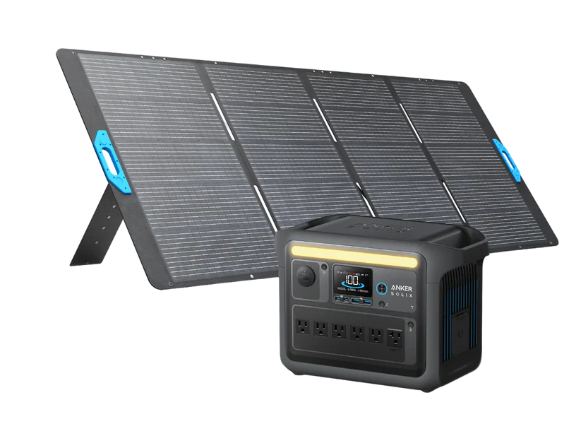 Anker SOLIX C1000X Solar Generator + 400W Solar Panel