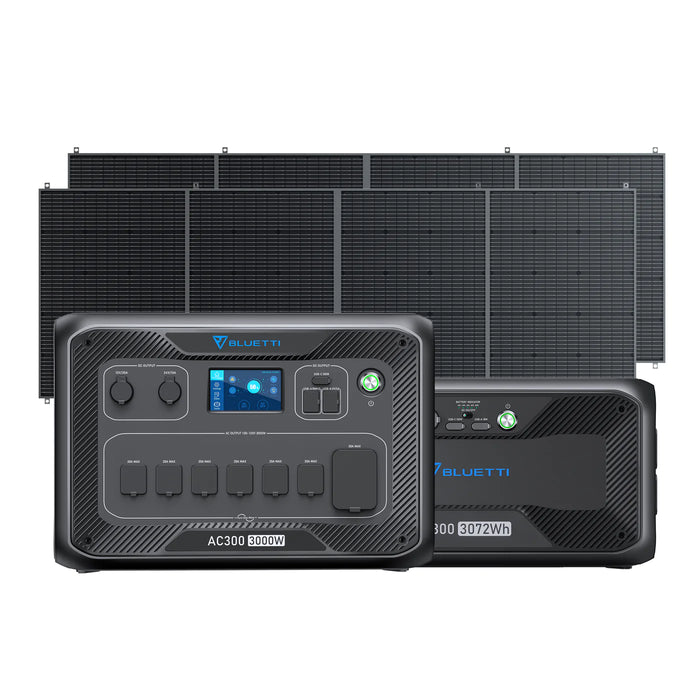 BLUETTI AC300 + B300S | Home Battery Backup Battery Solution