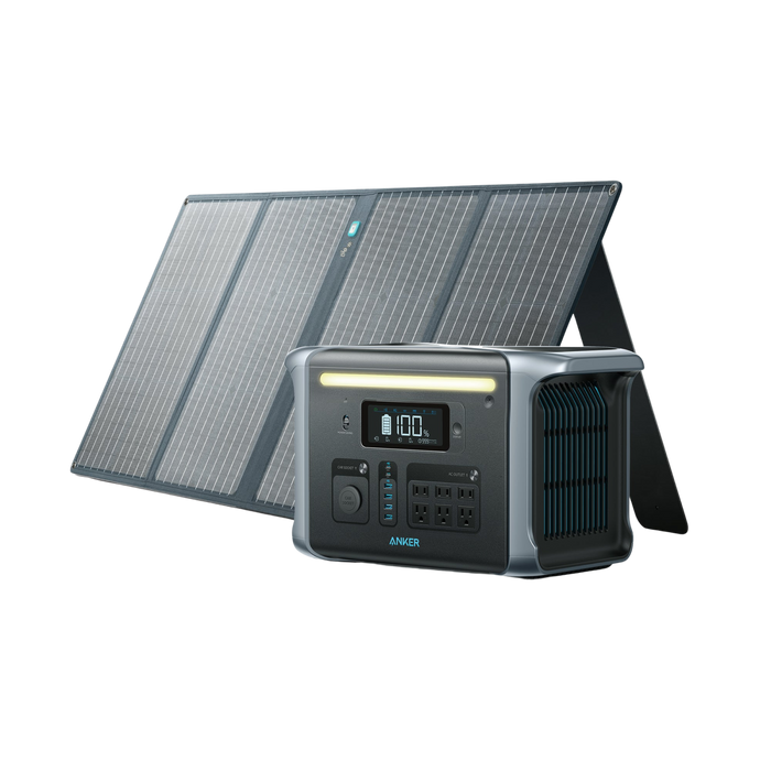SOLIX F1200 Solar Generator - 100W Solar Panel