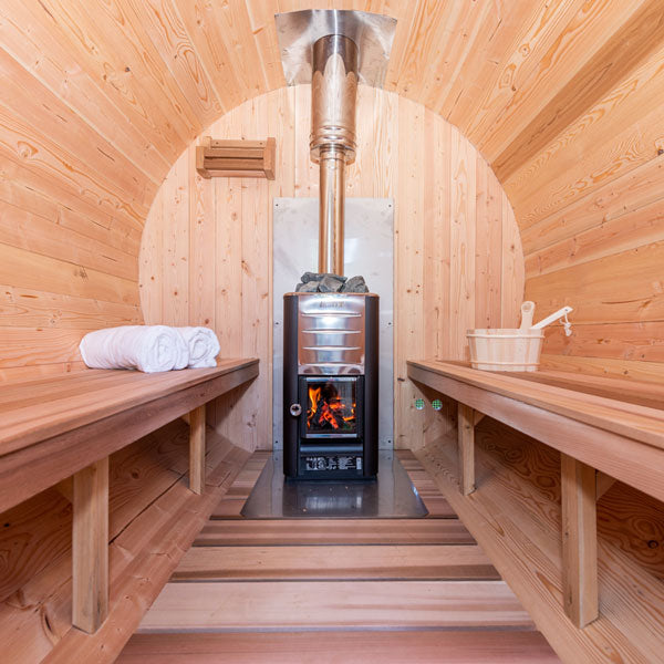 Dundalk Leisurecraft Electric Heated CT Serenity Barrel Sauna