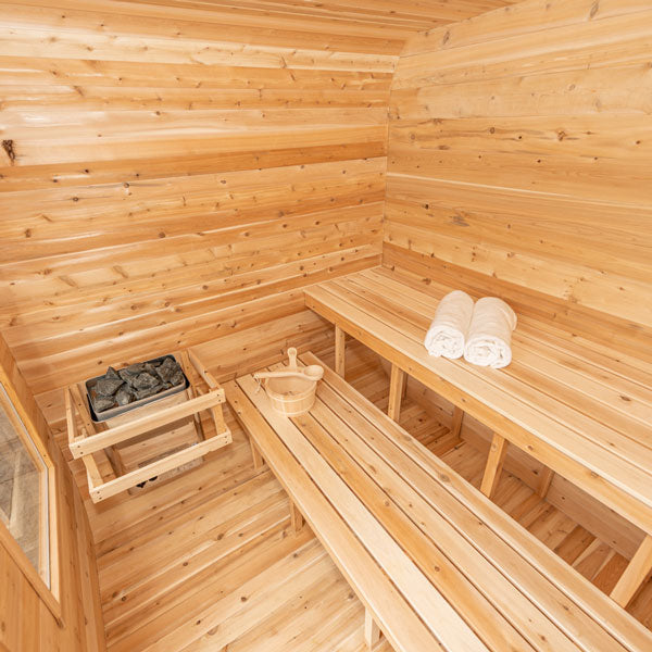 Dundalk Leisurecraft Electric Heated CT Luna Sauna