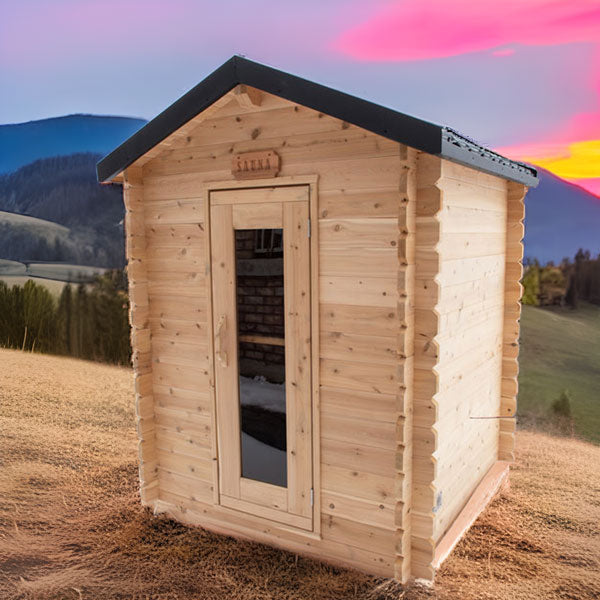 Dundalk Leisurecraft Electric Heated CT Granby Cabin Sauna