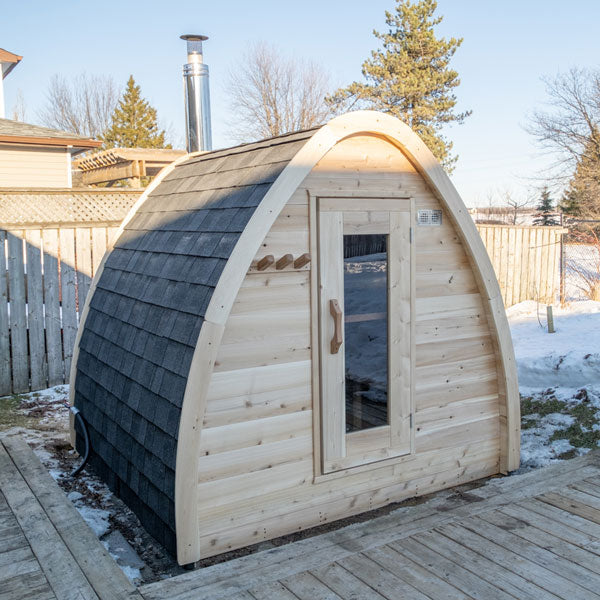 Dundalk Leisurecraft Wood Burning CT MiniPOD Sauna