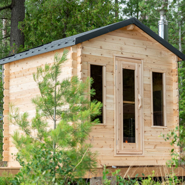 Dundalk Leisurecraft Electric Heated CT Georgian Cabin Sauna