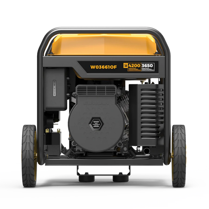 Firman Inverter Open Frame Portable Generator 4500W Recoil Start with CO Alert