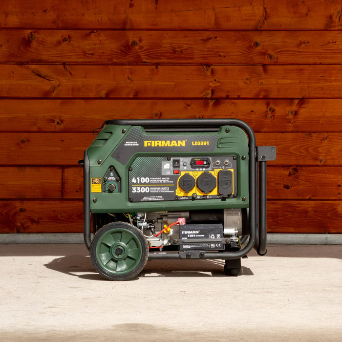 Firman LPG Portable Generator 4100W Electric Start