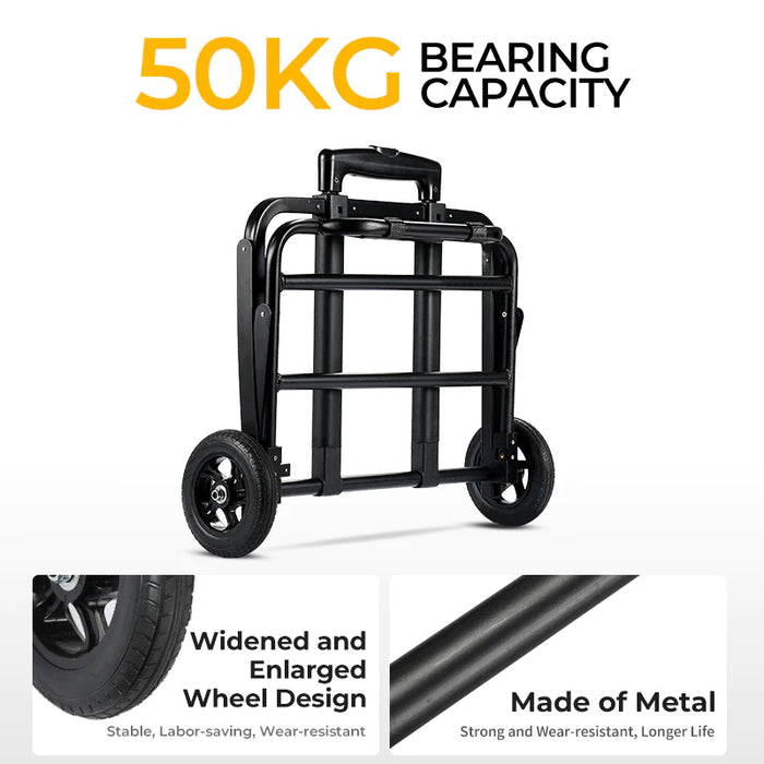 BougeRV Folding Hand Truck for Portable Power Sations