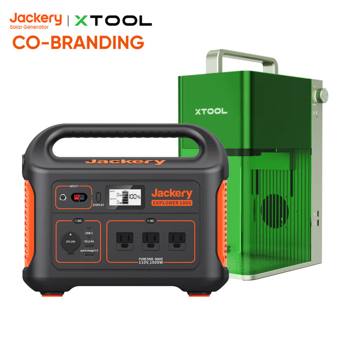 Jackery Explorer Portable Power Station + xTool F1