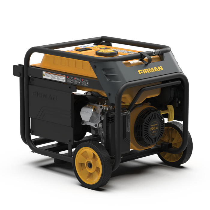 Firman Dual Fuel 4550W Portable Generator Electric Start 120V