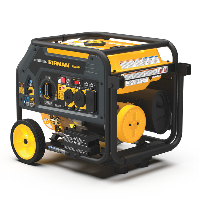 Firman Dual Fuel 4550W Portable Generator Electric Start with CO Alert