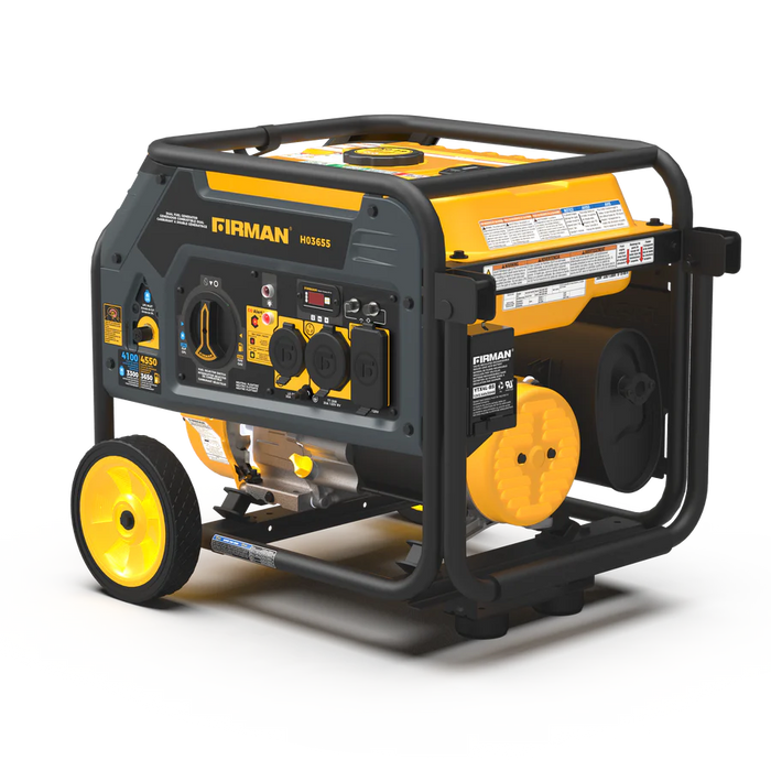 Firman Dual Fuel Portable Generator 4550/3650W Recoil Start