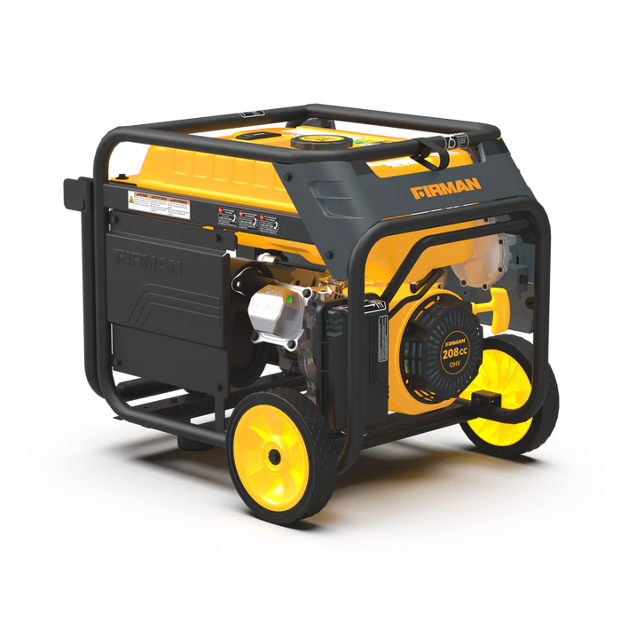 Firman Dual Fuel Portable Generator 4550/3650W Recoil Start