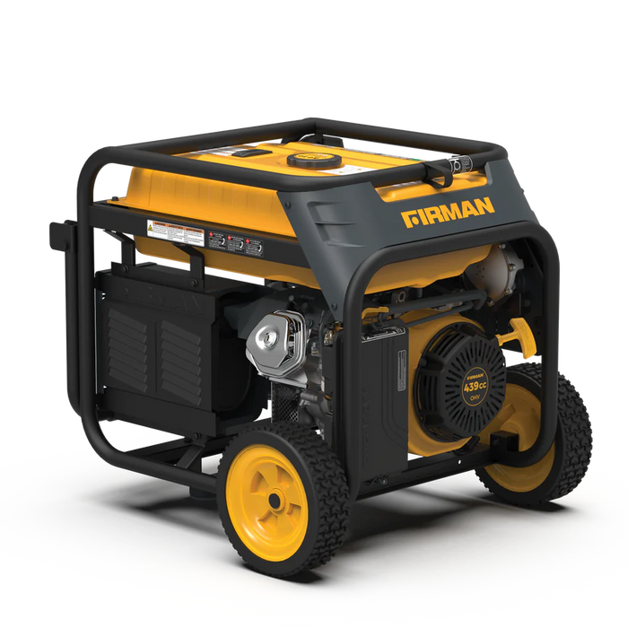 Firman Dual Fuel Portable Generator 5700W Electric Start 120/240V