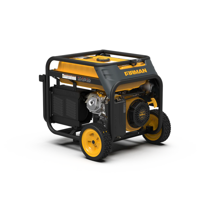 Firman Dual Fuel 5700W Portable Generator Recoil Start 120/240V