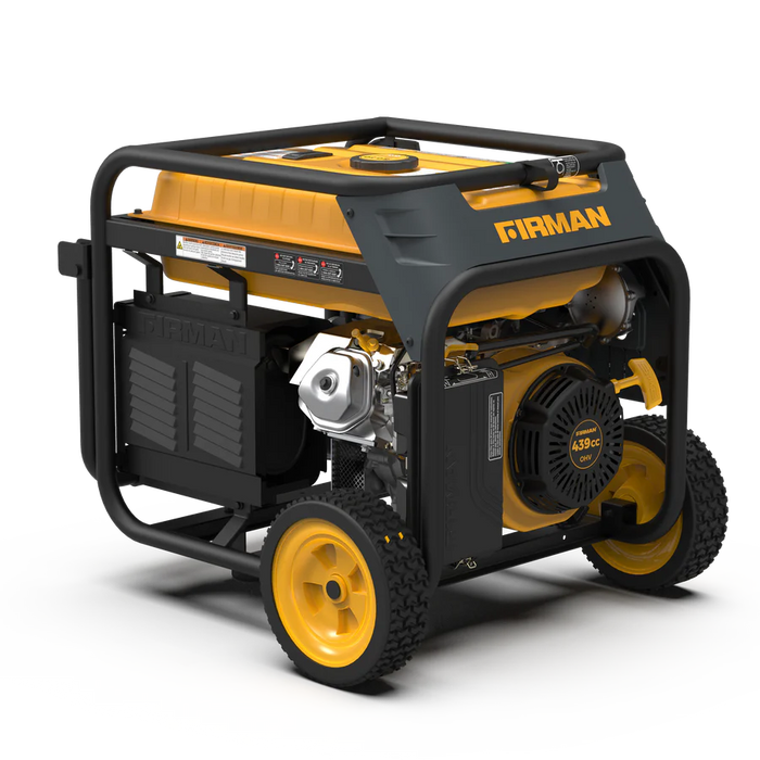 Firman Dual Fuel Portable Generator 5700W Recoil Start 120/240V