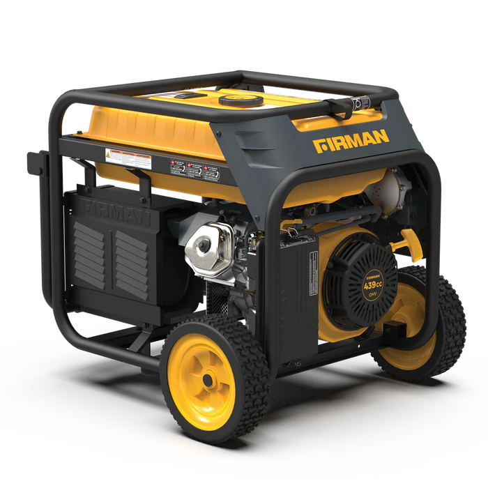 Firman Dual Fuel Portable Generator 8000W Electric Start 120/240V