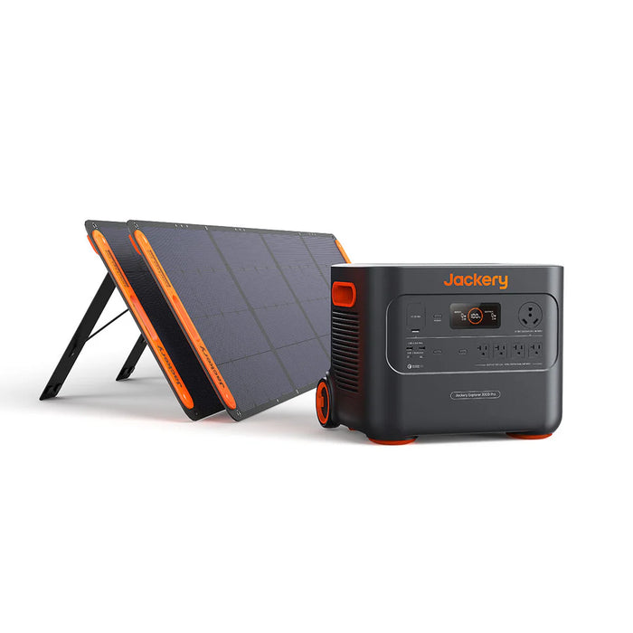 Jackery Solar Generator with Explorer 3000 Pro Power Station