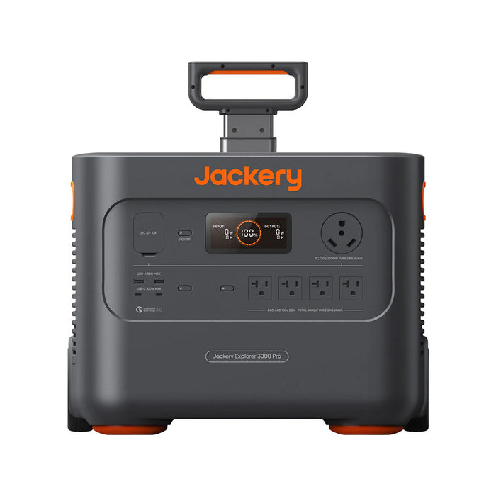 Jackery Solar Generator with Explorer 3000 Pro Power Station