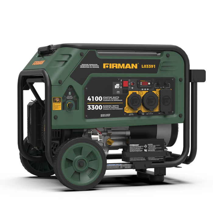 Firman LPG Portable Generator 4100W Electric Start