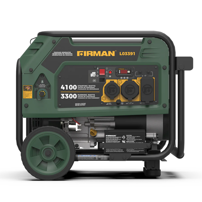 Firman LPG Portable Generator 4100W Electric Start