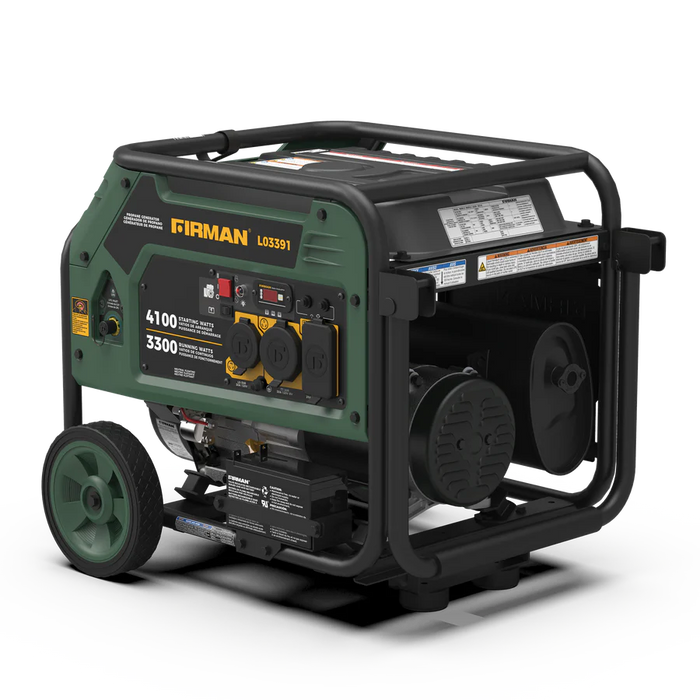 Firman LPG Portable Generator 4100W Electric Start