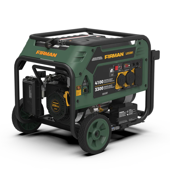 Firman LPG Portable Generator 4100W Electric Start