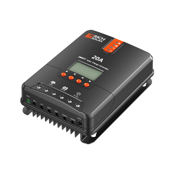 Rich Solar 20 Amp MPPT Solar Charge Controller