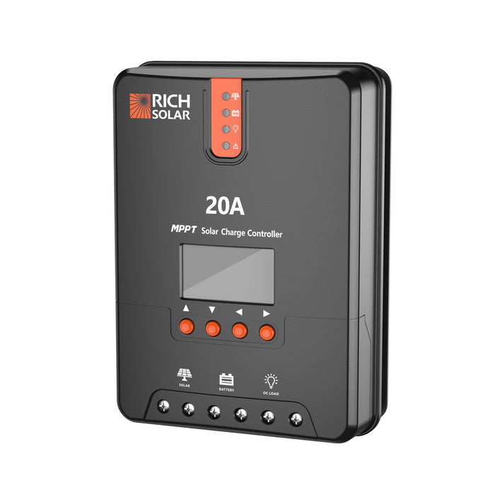 Rich Solar 20 Amp MPPT Solar Charge Controller