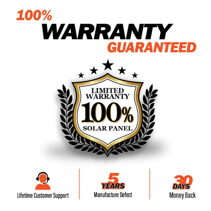 Rich Solar Year Output Warranty | UL Certified