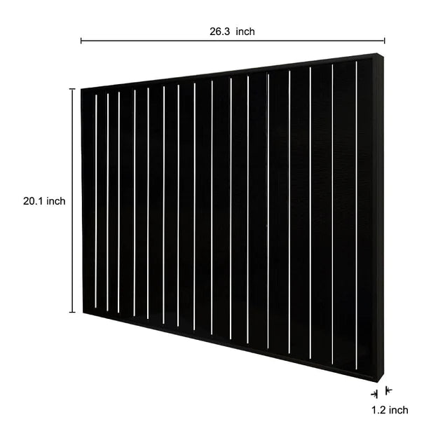 RICH SOLAR MEGA 50 Watt Solar Panel Black