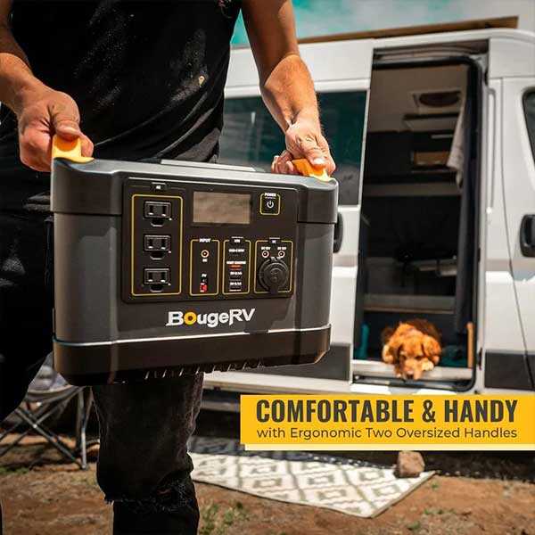 BougeRV NCM 1100Wh Portable Power Station