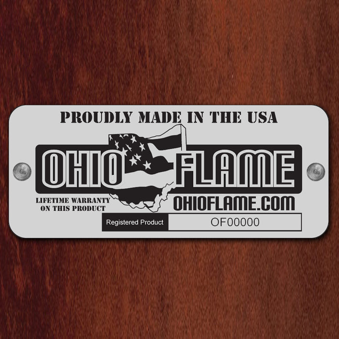 Ohio Flame Patriot Fire Pit (Made in USA)