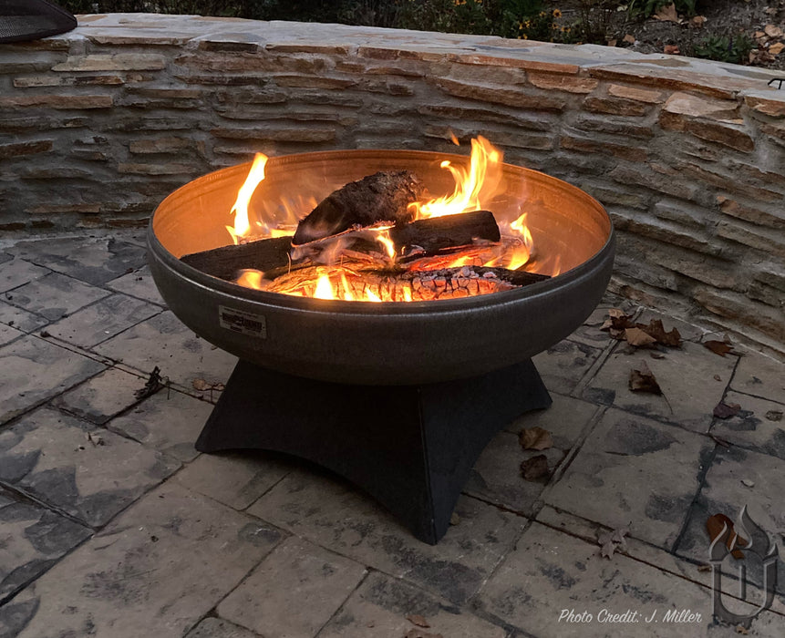 Ohio Flame Liberty Fire Pit with Standard Base (Made in USA)