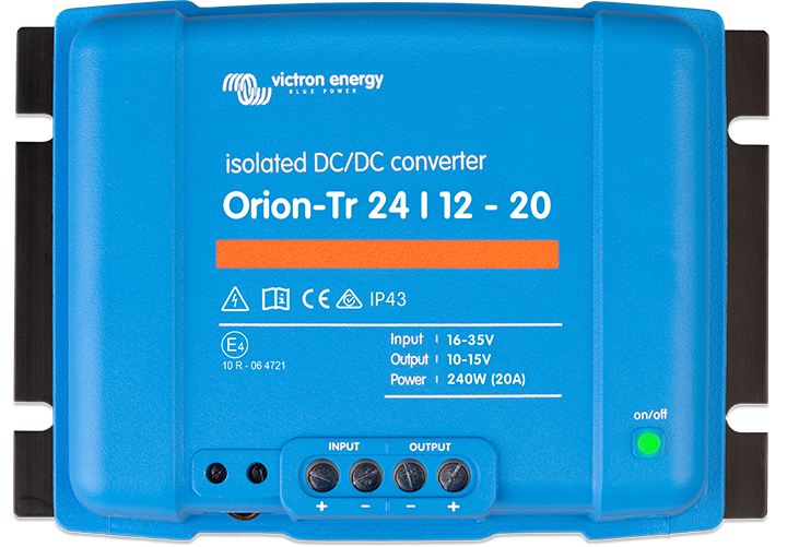 Victron Orion-Tr 24V to 24V - 120W 5A Isolated DC/DC Converter