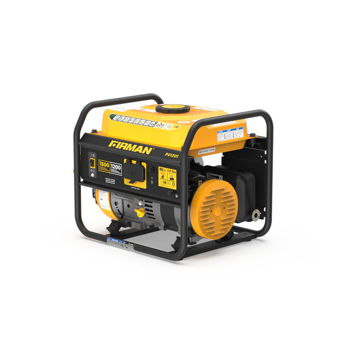 Firman Gas Portable Generator 1500W Recoil Start