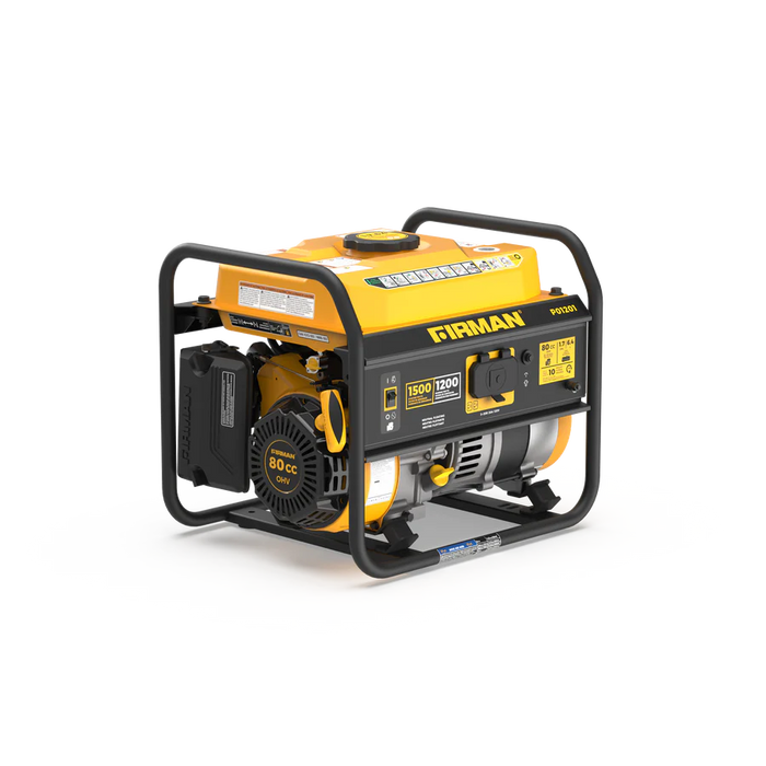 Firman Gas Portable Generator 1500W Recoil Start