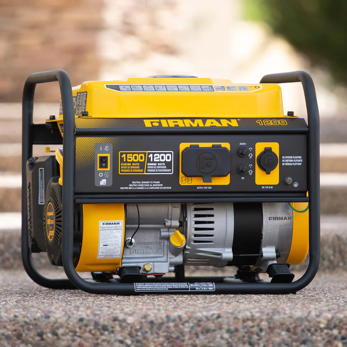 Firman Gas Portable Generator 1500W Recoil Start