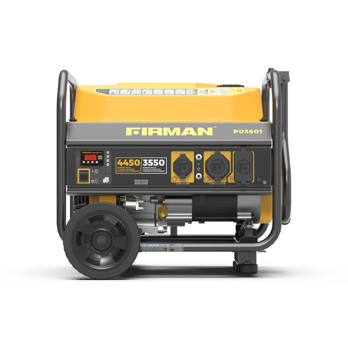 Firman Gas Portable Generator 4450W Recoil Start 120V