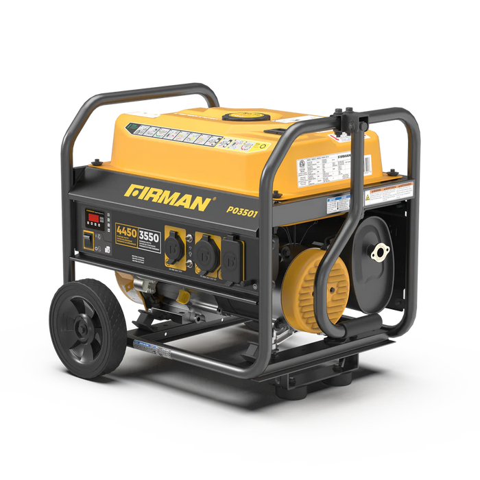 Firman Gas Portable Generator 4450W Recoil Start 120V