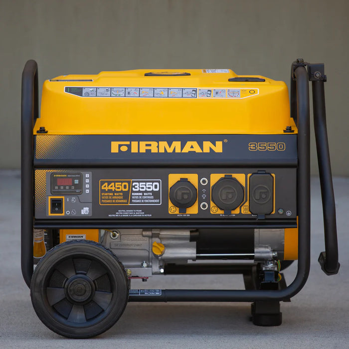 Firman Gas Portable Generator 4450W Recoil Start 120V