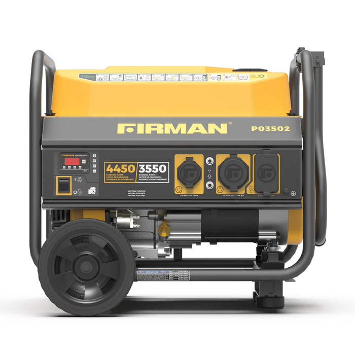 Firman Gas Portable Generator 4450W Recoil Start 120V